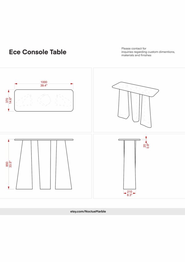 Ece Console Table